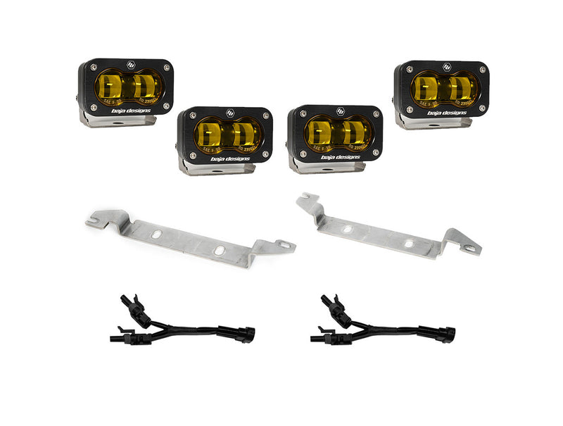 Toyota S2 Sport Dual Fog Pocket Light Kit - Toyota Tacoma 2024+