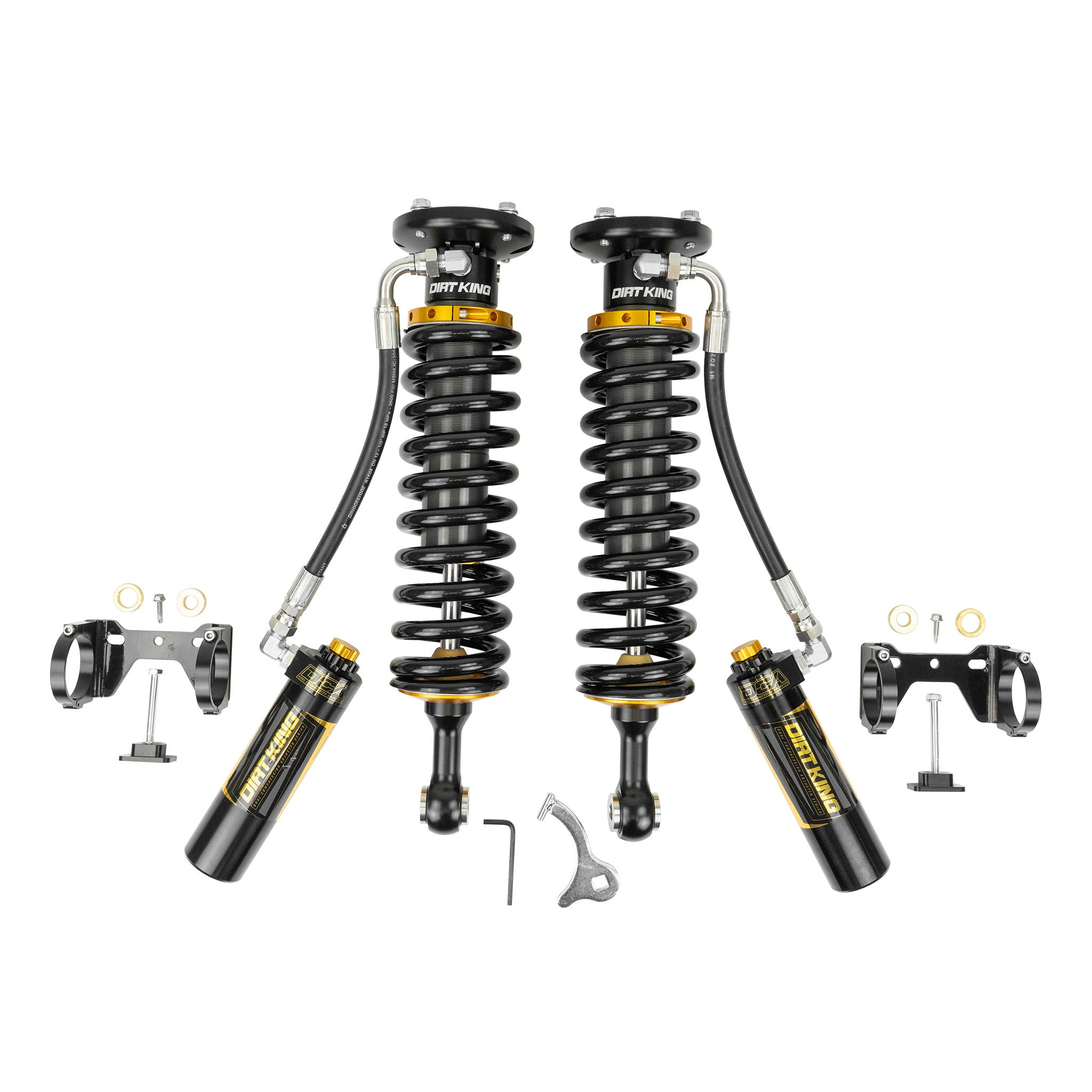 2.5 Coilovers | DCA Remote Reservoir – Dirt King