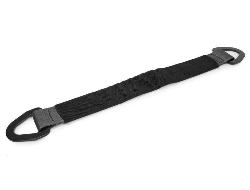 2" x 24" Axle Strap w/ D-Rings | Black