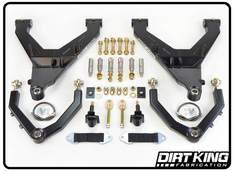 Ram 1500 Heim Long Travel Kit by Dirt King Fabrication | Top View