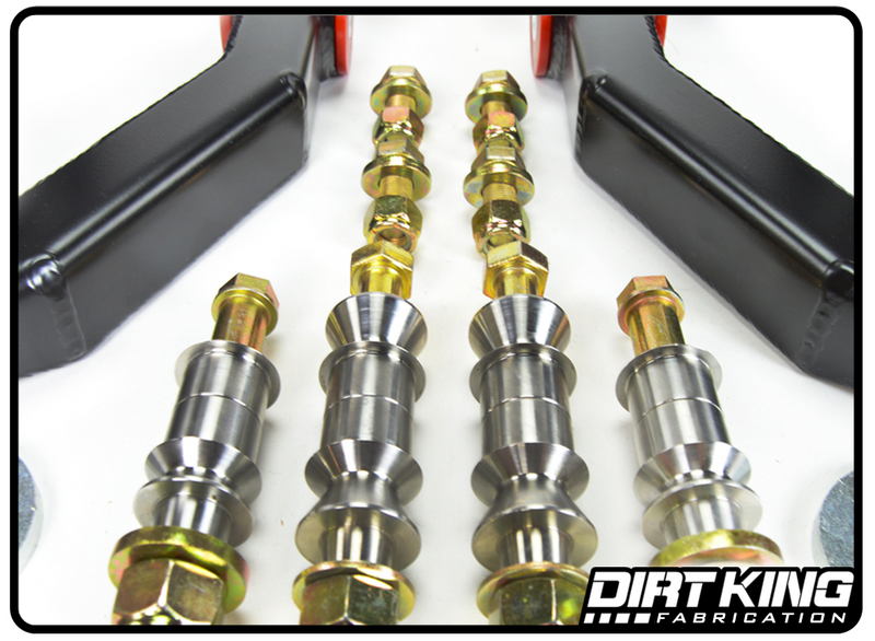Toyota 4Runner/ FJ Cruiser Bushing Long Travel Kit by Dirt King Fabrication | Hardware