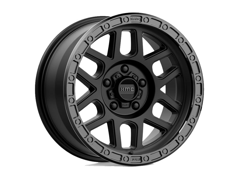 KMC Mesa | Satin Black w/ Gloss Black Lip