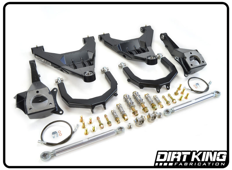 Ram 1500 Long Travel Race Kit by Dirt King Fabrication | Angled Side View