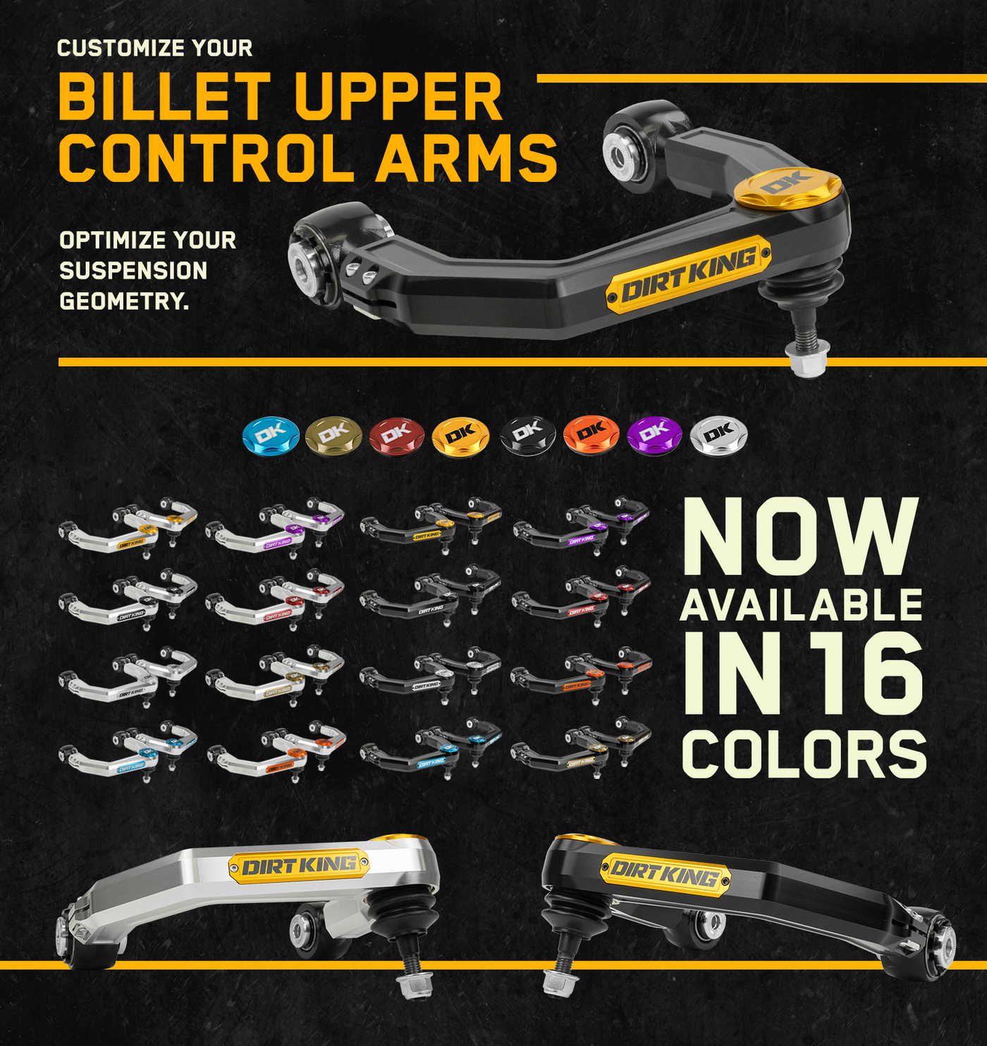 Billet Upper Control Arms