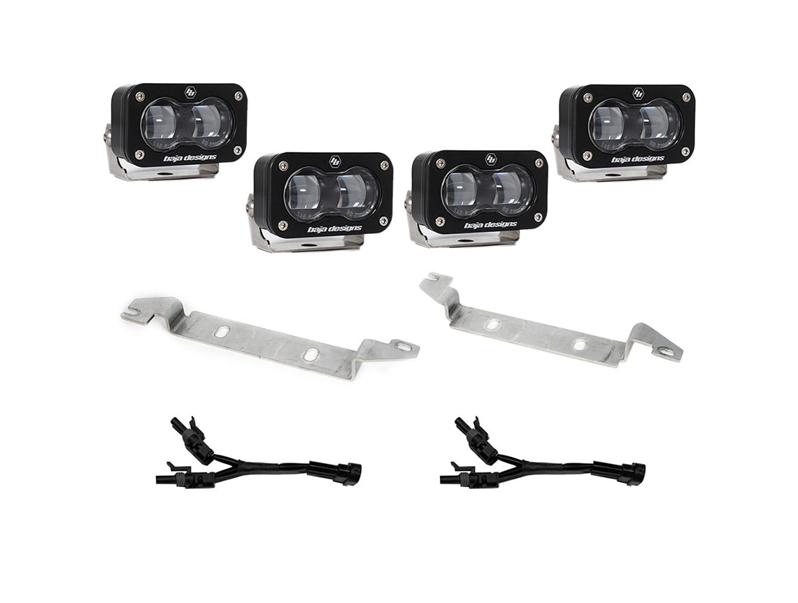 Toyota S2 Sport Dual Fog Pocket Light Kit - Toyota Tacoma 2024+