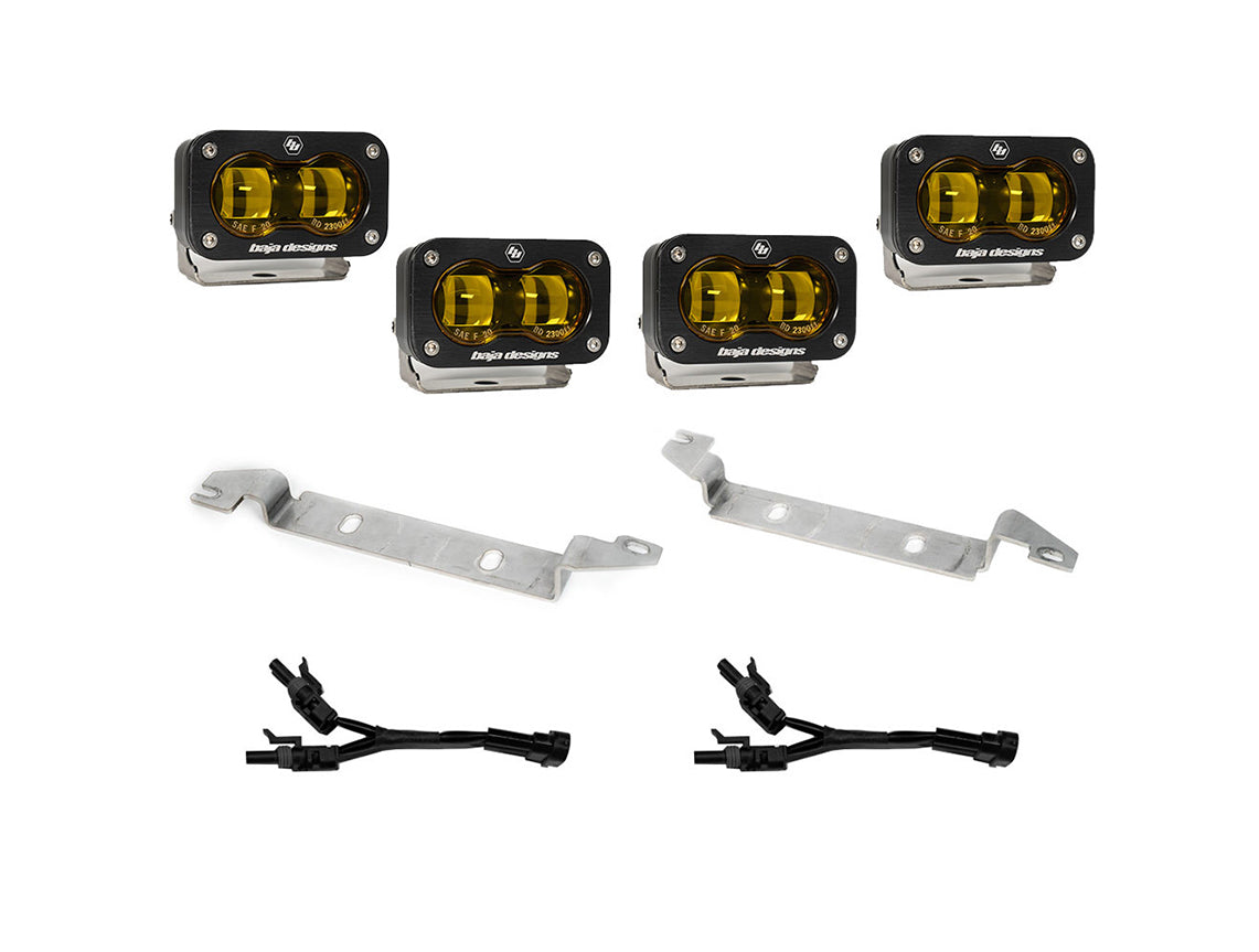 Toyota S2 Sport Dual Fog Pocket Light Kit - Toyota Tacoma 2024+