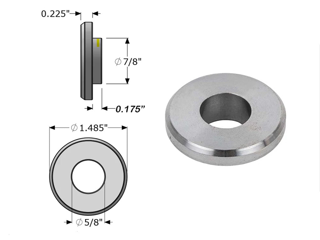 Machined Weld Washers - Overstock
