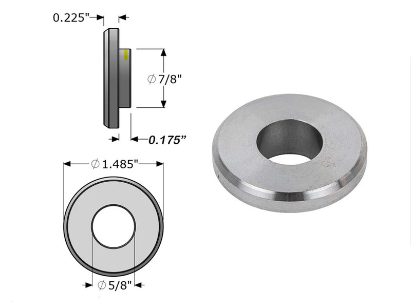 Machined Weld Washers - Overstock