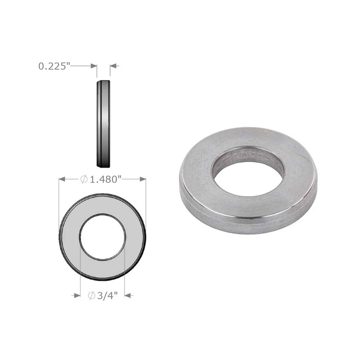 Machined Weld Washers