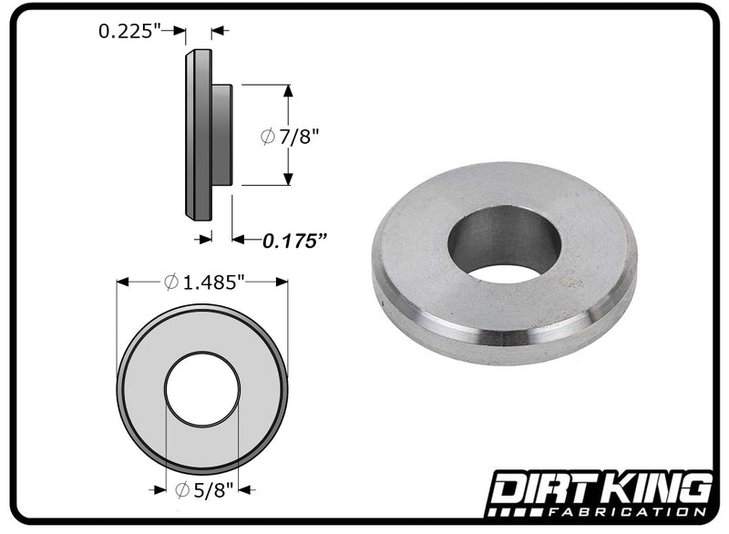 Machined Weld Washers