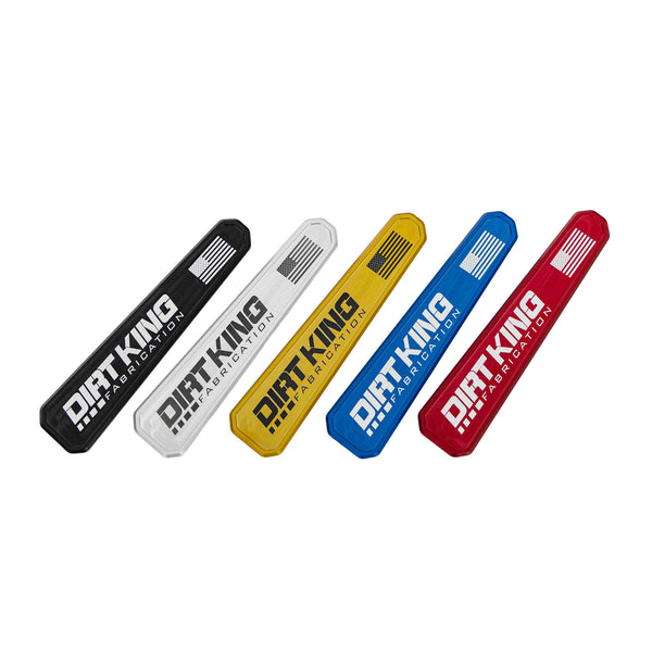 Upper Arm Machined Logo Plates
