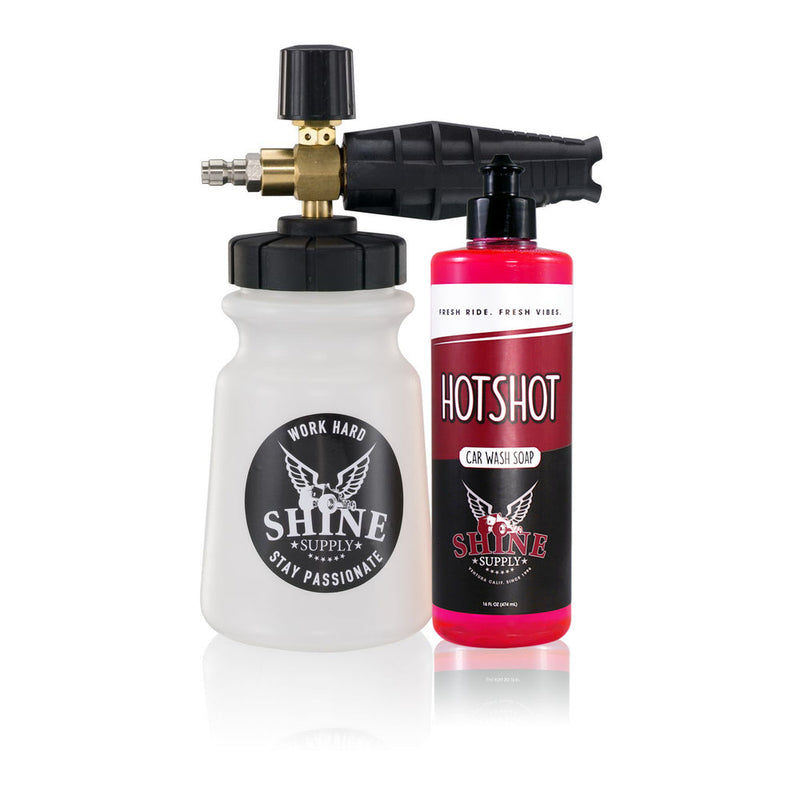 Shine Supply High Pressure Foam Gun W/ Free Soap