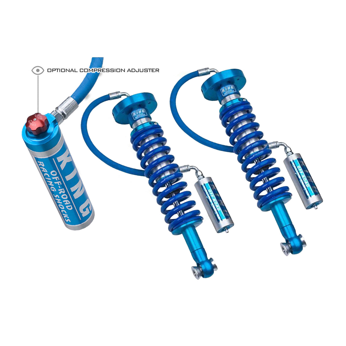 King 2.5 Coilovers | Remote Reservoir | 4WD