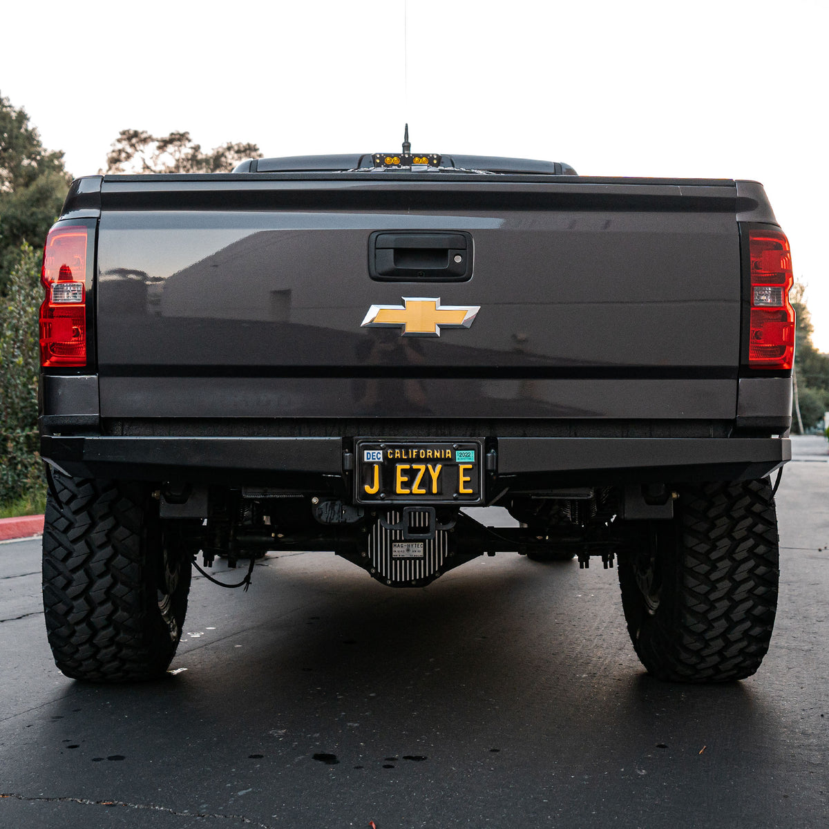 Plate Rear Bumper