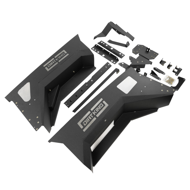 Over-sized Front Wheel Wells