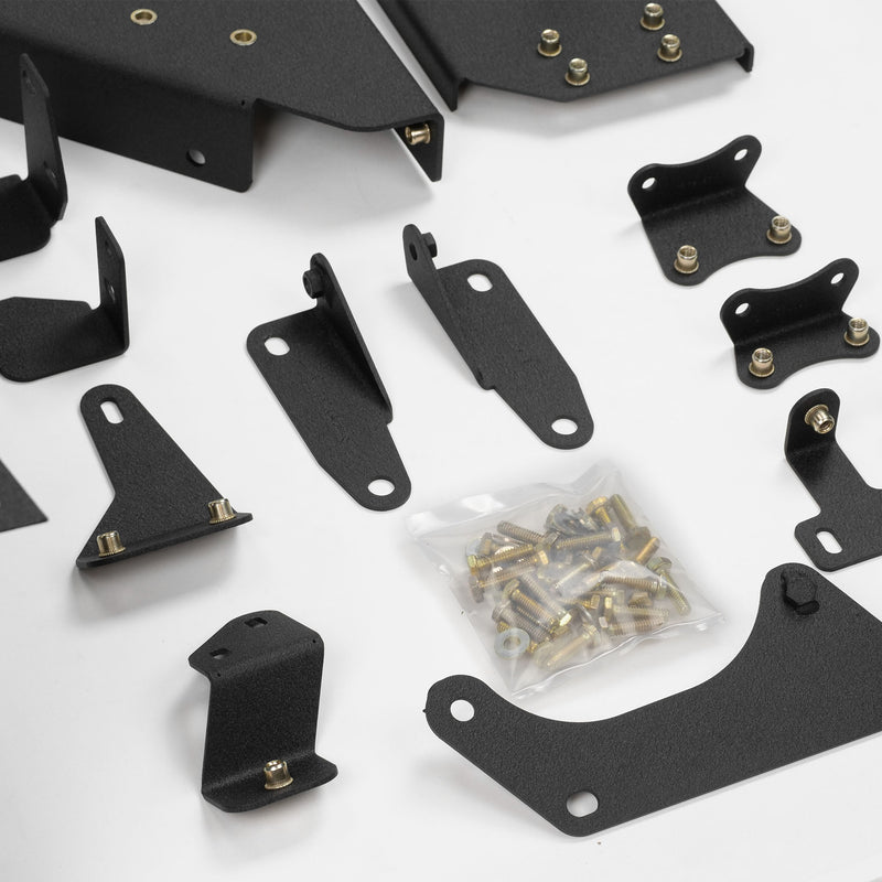 Over-sized Front Wheel Wells