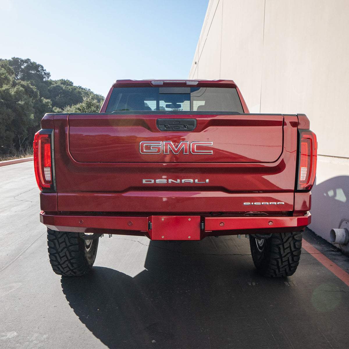 Plate Rear Bumper
