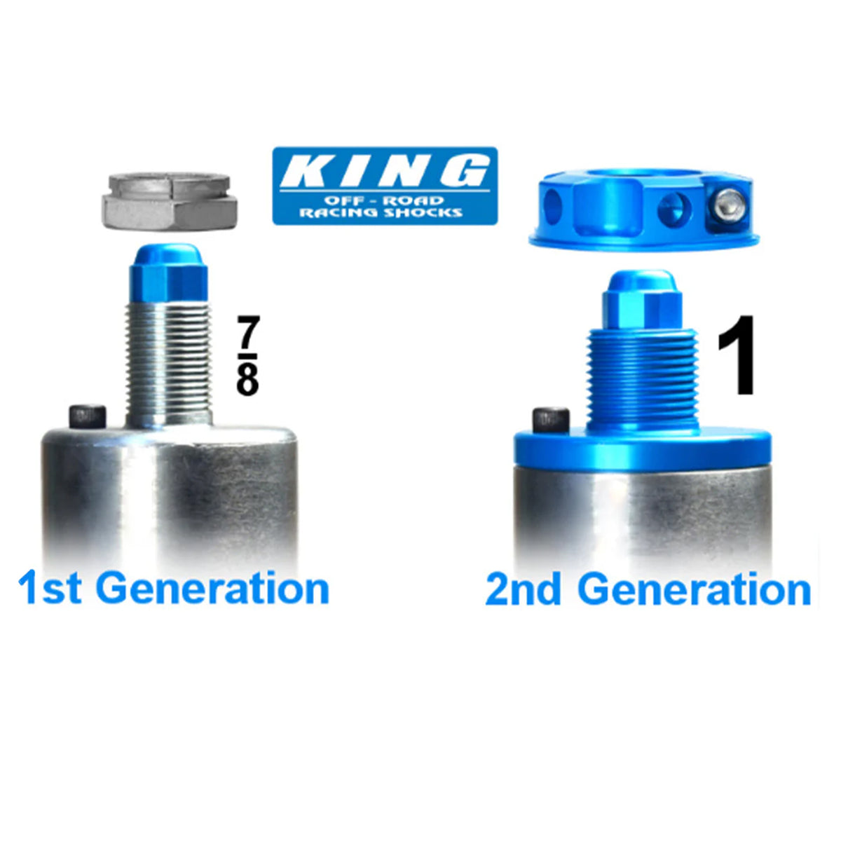 King 2.5 x 2.5 Bump Stops