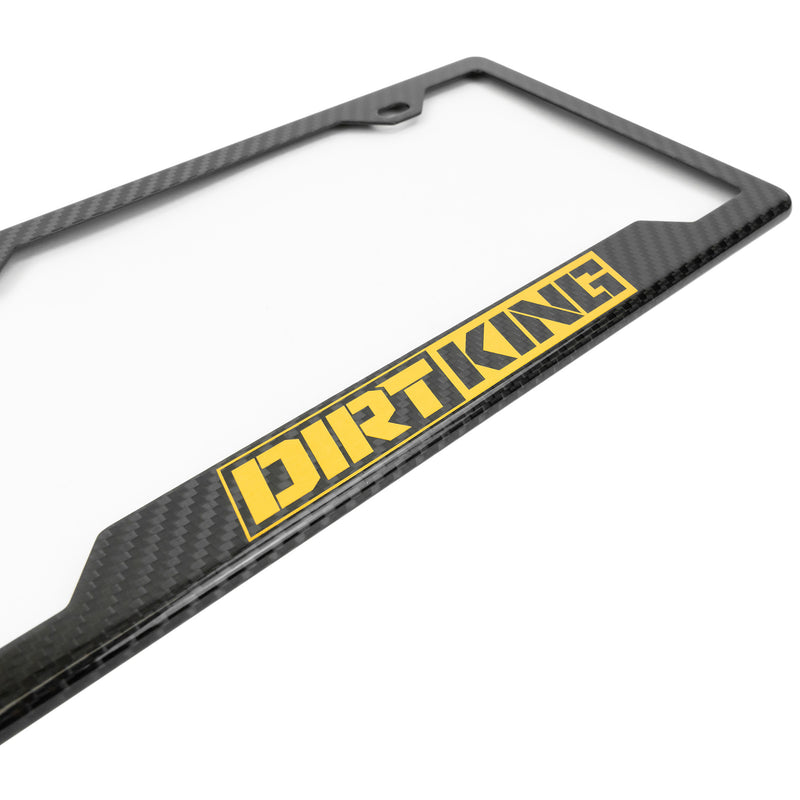 Godzilla GTR 100% Carbon Fiber License Plate Frame – Black, Front Or Rear