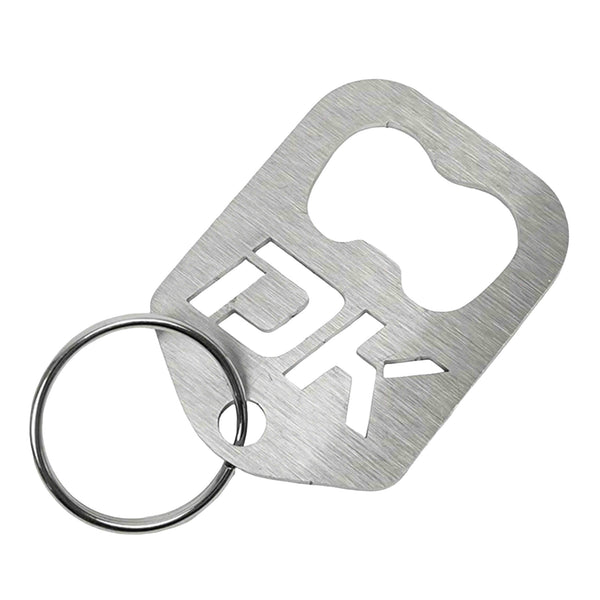 DK Stainless Bottle Opener Keychain – Dirt King