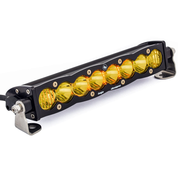 S8 LED Light Bars | Amber | Straight (Sizes: 10