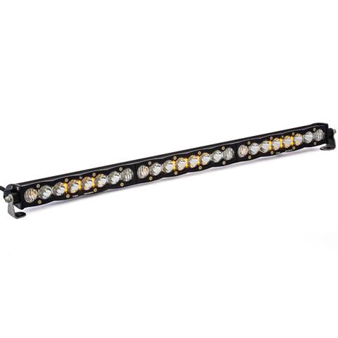 S8 LED Light Bars | Clear | Straight (Sizes: 10"-50")