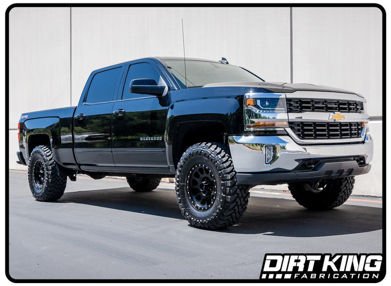 7 Inch Stamped Steel LCA Lift Kit | Forged UCA | Bracket | Chevy/GMC 1500  (16-18)