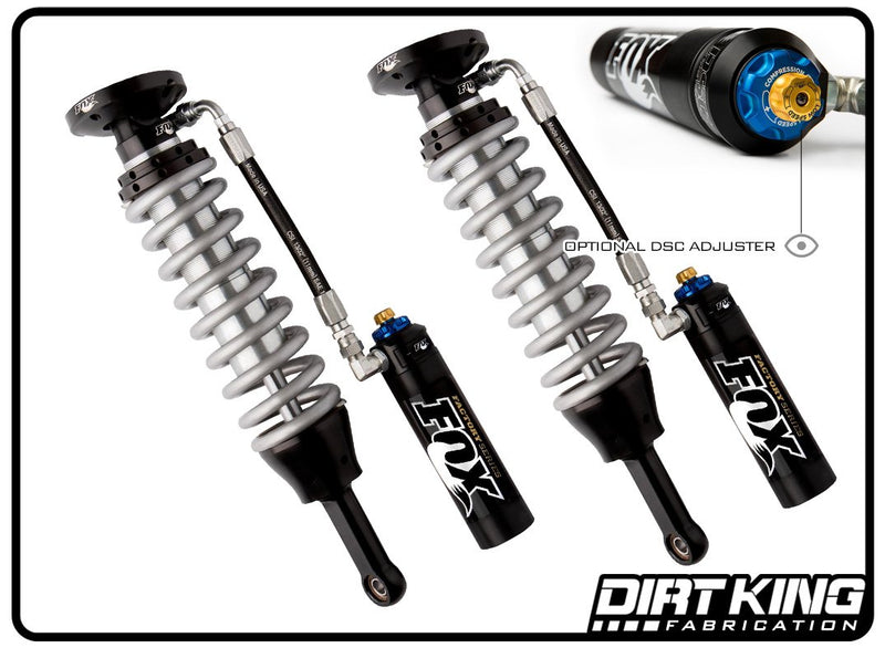Fox 2.5 Coilovers | Remote Reservoir | 4WD