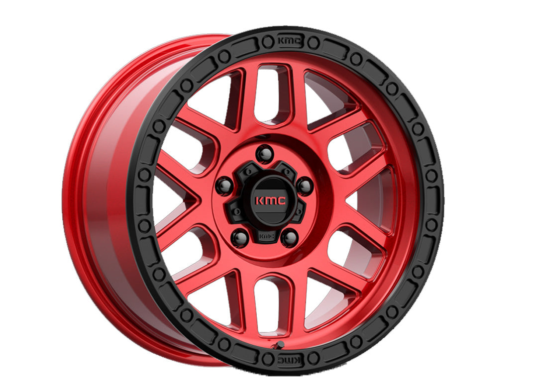 KMC Mesa | Candy Red w/ Black Lip