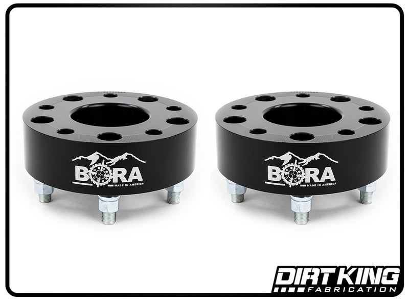 Bora 2" Wheel Spacers | 5x5.5 9/16"-18